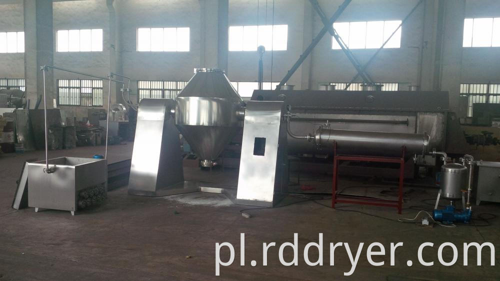 Pharmaceutical Rotary Come Vacuum Dryer